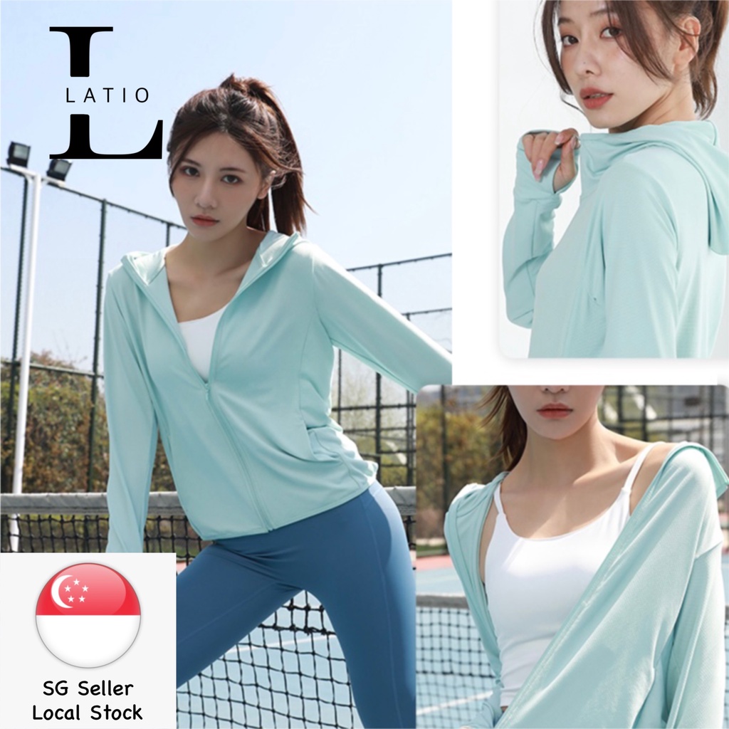 LATIO LT30 - UV Protection Airism Jacket Long Sleeves Outdoor Activity Hoodie Zipper Outerwear