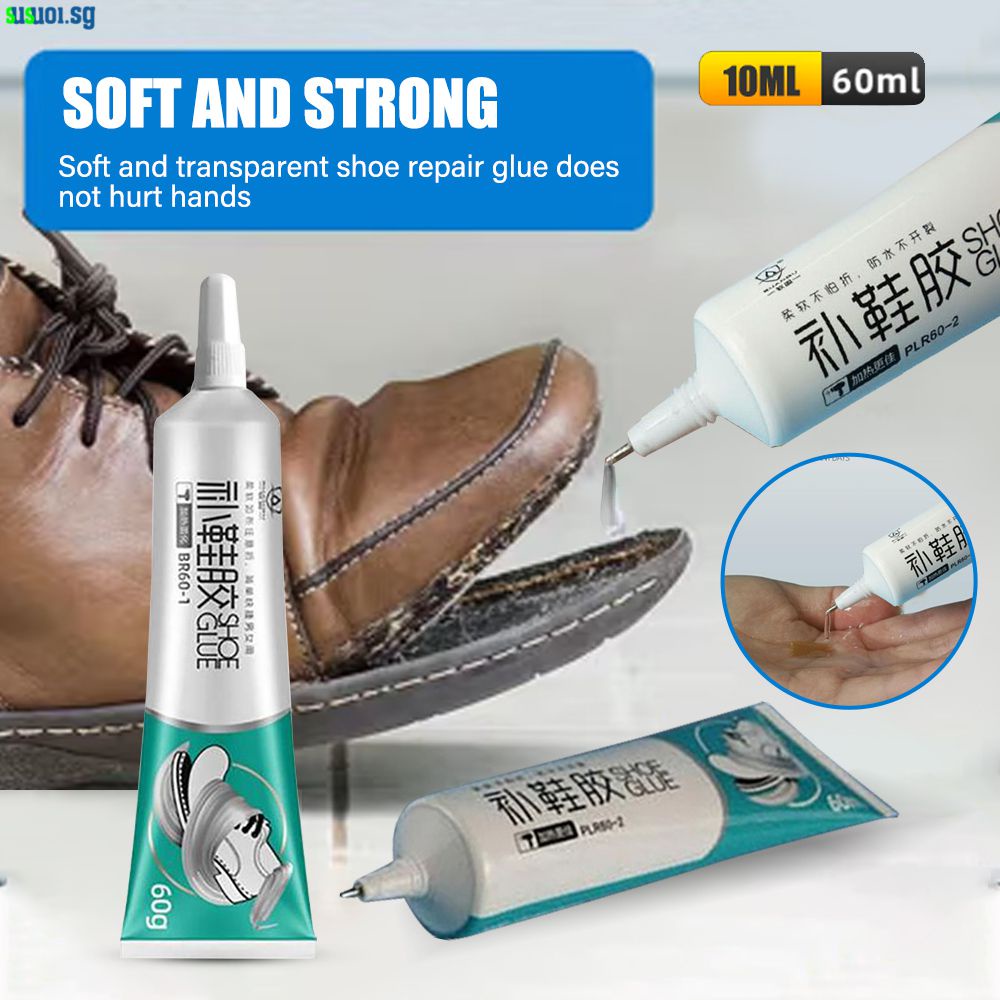 10/60ml Super Strong Shoe-Repairing Waterproof Universal Strong Shoe Special Leather Shoe Repair Glue Adhesive Shoemaker