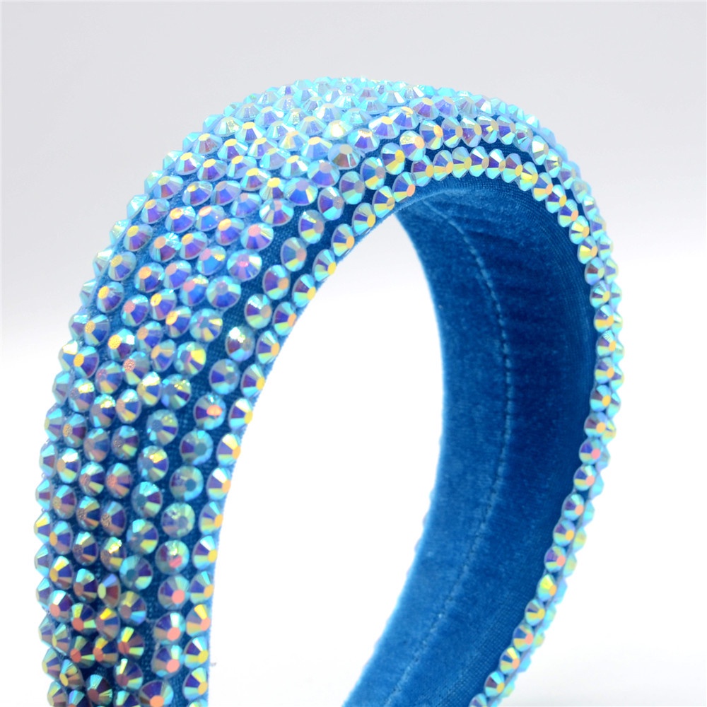 Luxury Crystal Headband For Women Sparkly Rhinestone Hair Accessory_voghion.com