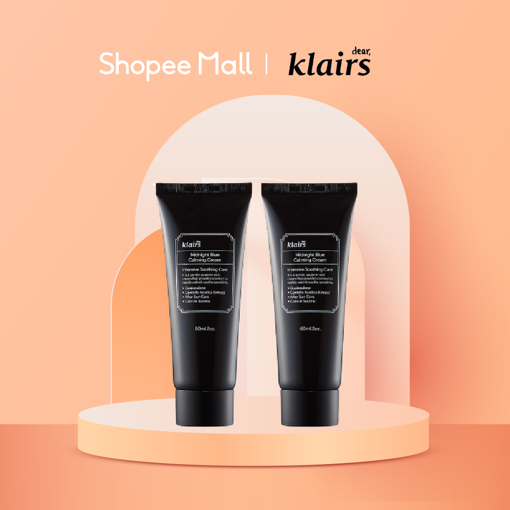 Shopee x Klairs Brand Box - [Bundle of 2] Klairs-Midnight-Blue-Calming-Cream-60ml
