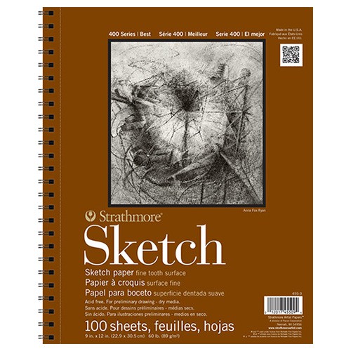 美國絲蒂摩 400 系列素描本展示圖 1