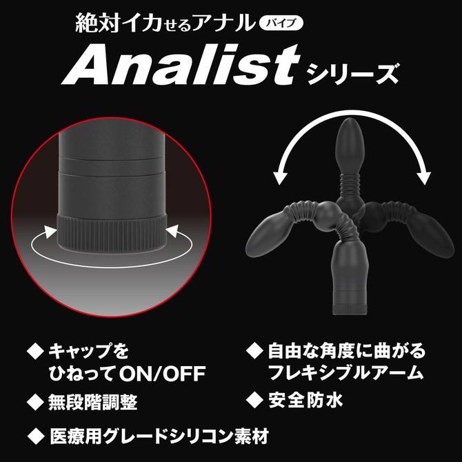 SSI JAPAN 日本原裝 アナリスト009  Analist009 Analist衝擊快感後庭G點震動按摩棒