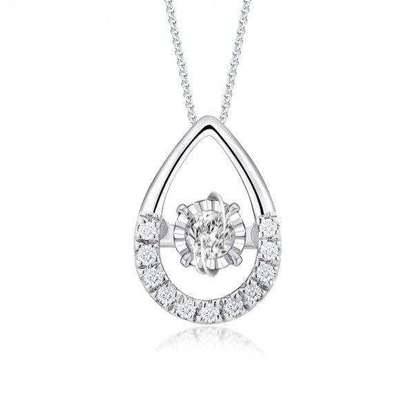 SK Jewellery An Ocean of Love Diamond Pendant