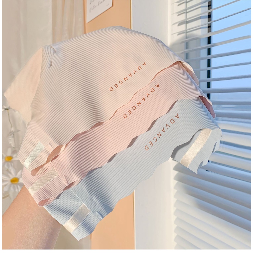【Ready Stock】Japanese Style Simple Modal Ice Silk Seamless Underwear Women Ultra-Thin Breathable Mid-Waist Hip-Lifting Quick-Drying shorts pants Briefs