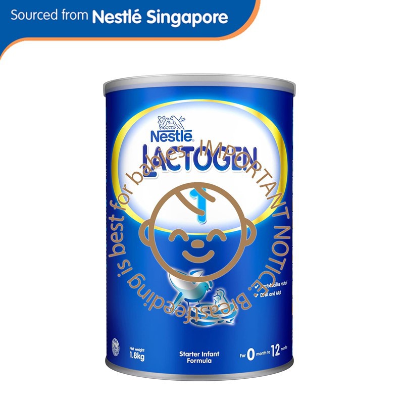 Nestlé® LACTOGEN® 1 Starter Formula 1.8kg