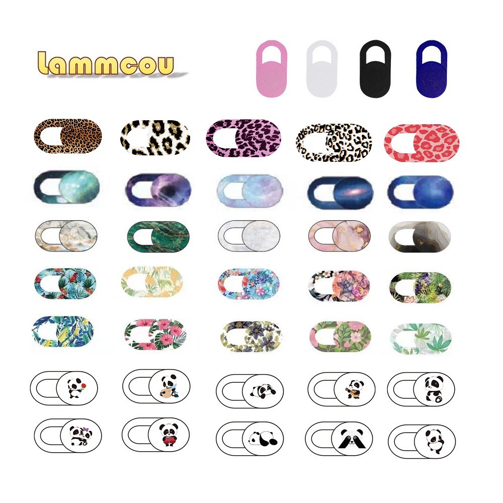 Lammcou 1pcs Universal Antispy Webcam Camera Cover Privacy Sticker for Tablet Computer Cell Phones