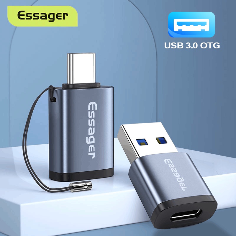 Essager USB 3.0 Type-C OTG Adapter Type C USB C Male To USB Female Converter USBC OTG Connectorotg type c
