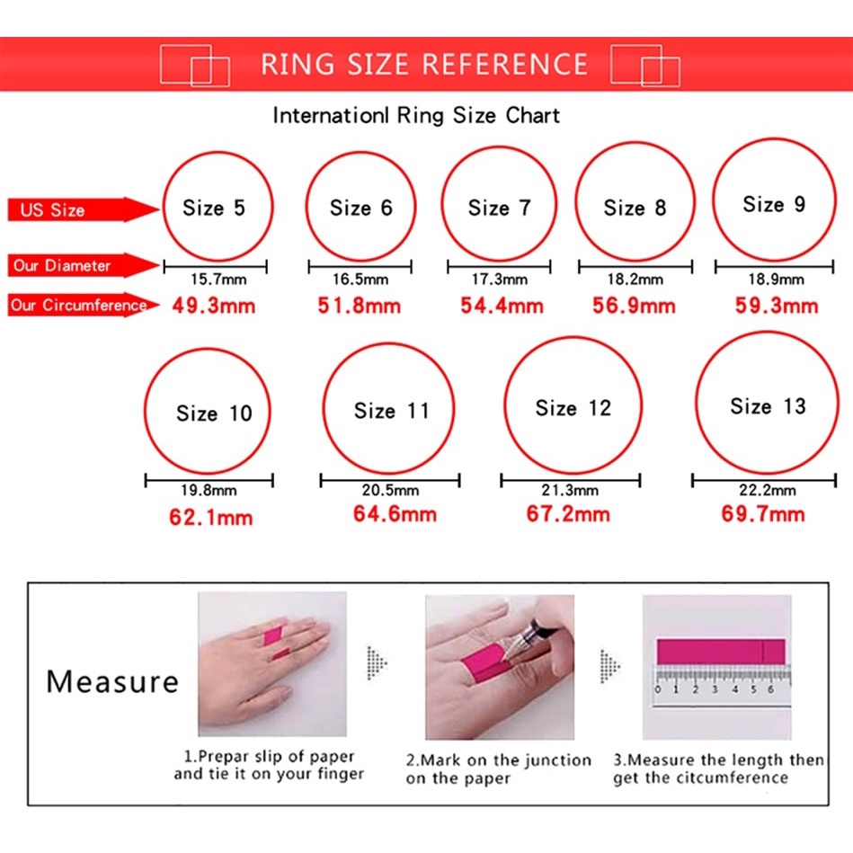 5mm Colorful Square Zircon Ring Fashion Luxury Women's Jewelry Wedding Ring Wholesale_voghion.com