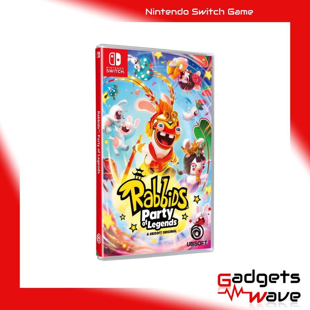 Nintendo Switch Rabbids Party of Legends - English/Chinese Gameplay