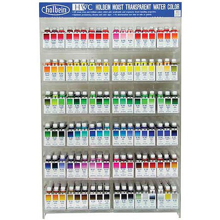 好賓專家透明水彩顏料展示