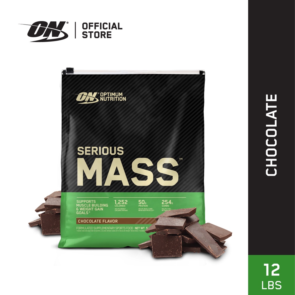 Optimum Nutrition Serious Mass Protein Gainer (12 lbs)