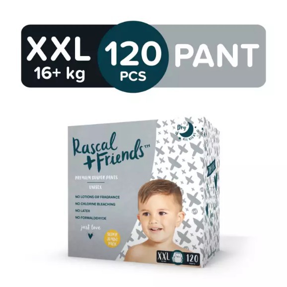 Rascal+Friends, XXL Pants Diapers - Case, Rascal + Friends, Rascal and Friends