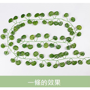 台灣現貨【仿真藤蔓葉藤】葡萄葉綠蘿爬山虎牆面吊掛裝飾 店面背景佈置 可彎折修剪造景 花藝材料