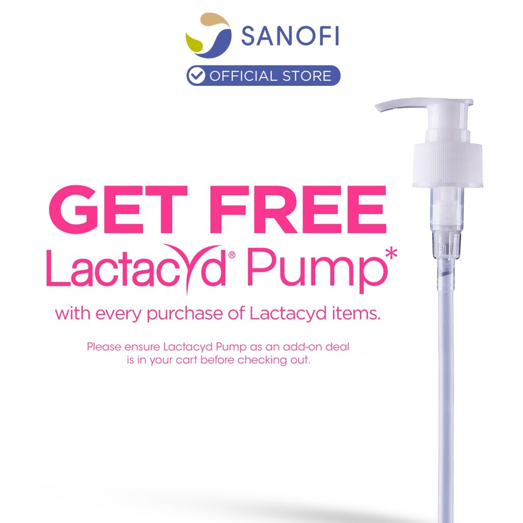 Free Lactacyd Feminine Care Pump (Not For Sale)
