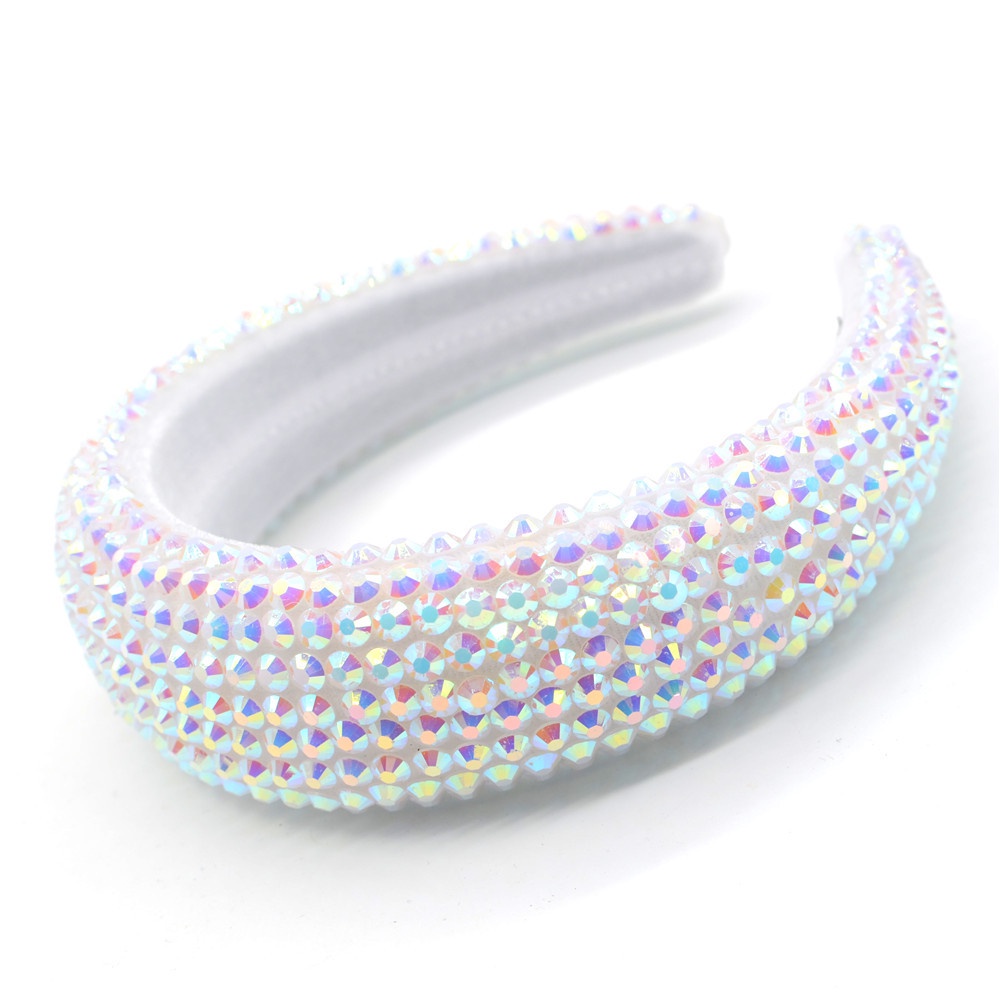 Luxury Crystal Headband For Women Sparkly Rhinestone Hair Accessory_voghion.com