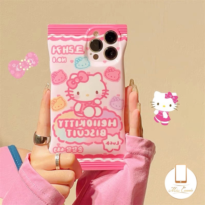 เคสโทรศัพท์มือถือ แบบนิ่ม ลายการ์ตูนคิตตี้ ป้องกันกล้อง สําหรับ iPhone 11 XR 8 7 6 6s 14 Plus 12 14 13 Pro Max 11Pro Max X XS Max SE 2020