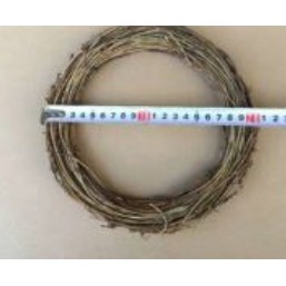 (原色)○圓形藤圈20cm