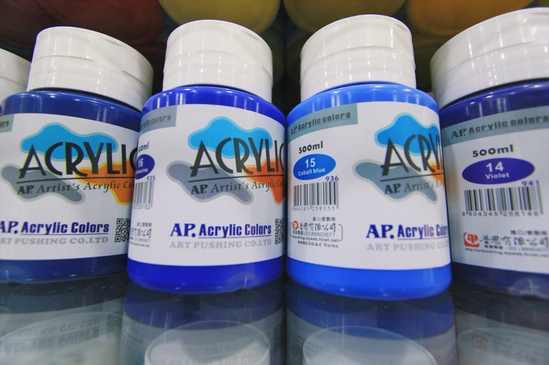 AP壓克力顏料色卡1