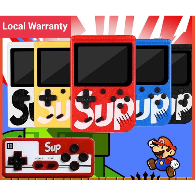 ??Ready Stock ?? SUP 400 Games in 1 Retro Mini Gameboy Classic Handheld Game Console Emulato Built In