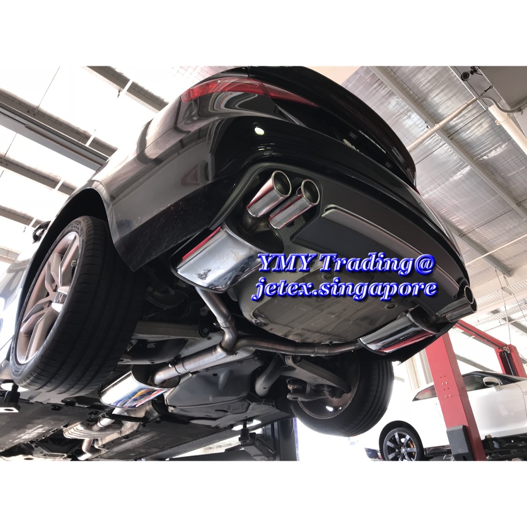 Audi A4 B8.5 1.8T (Jetex 2.75 inch LTA approval quad tip catback non sline )