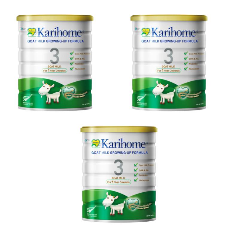[Bundle of 3] Karihome Goat Milk Growing-Up Formula 900g