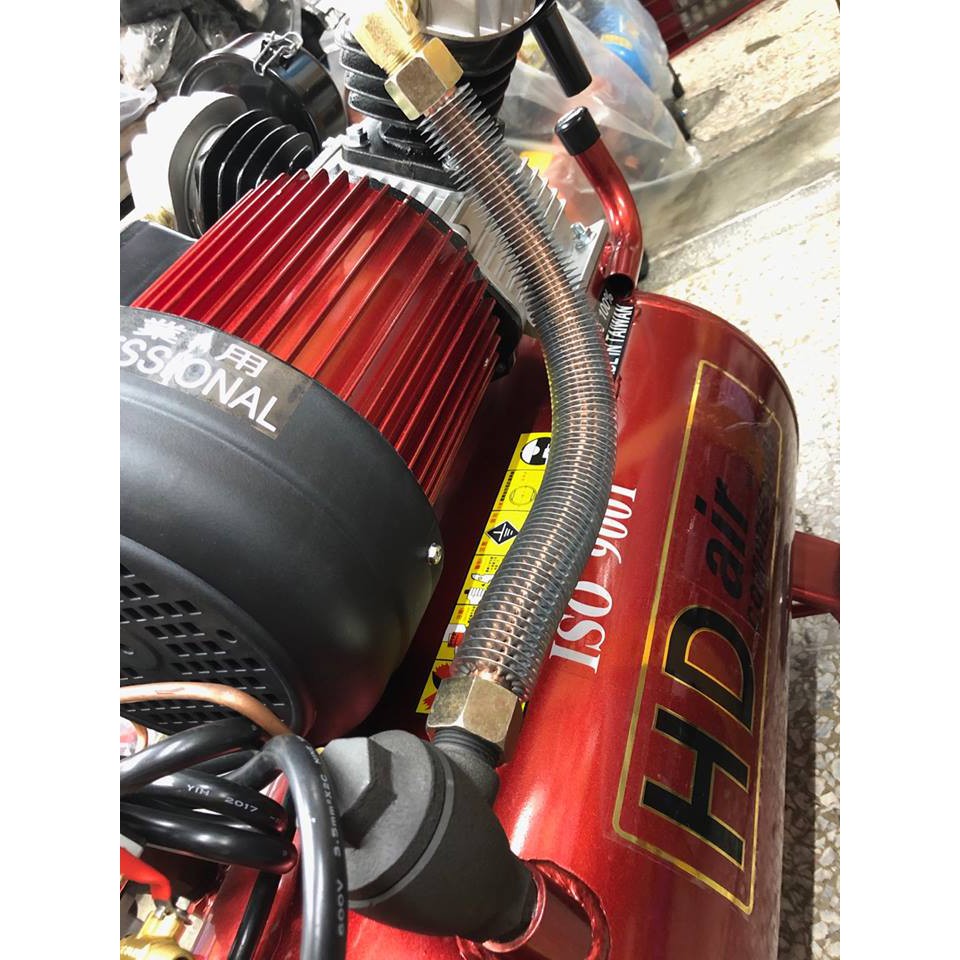 HD AIR總代理 強悍系大管 油式空壓機 5馬力5HP 50L 連續噴塗不掉壓 空氣壓縮機 噴漆機 打石機 商品圖片 3