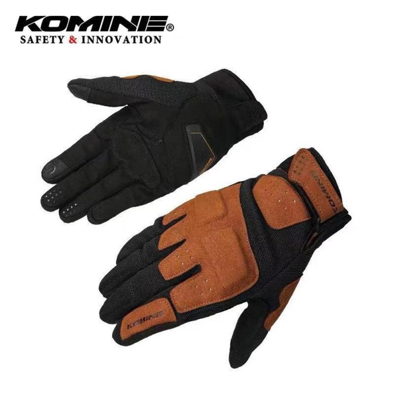 KOMINE GK-227 Motorcycle Gloves Full Finger Touch Screen Breathable Outdoor Riding Gloves