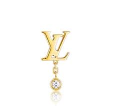 [PRE-ORDER] LV IDYLLE BLOSSOM LV EAR STUD,YELLOW GOLD AND DIAMOND-PER UNIT