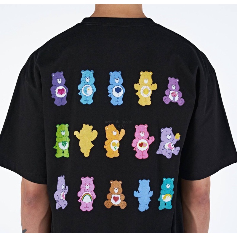 ADLV Carebear Tee (BLACK/WHITE)