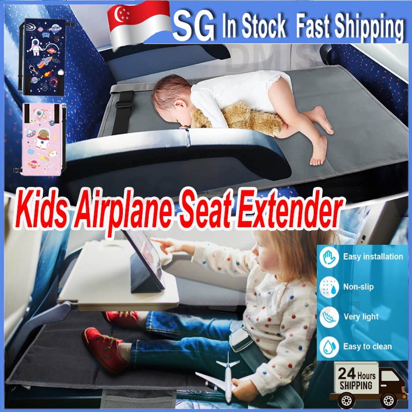 ?? Local Seller Kids Airplane Seat Extender Portable Toddler Airplane Bed Flight Bed For Kids