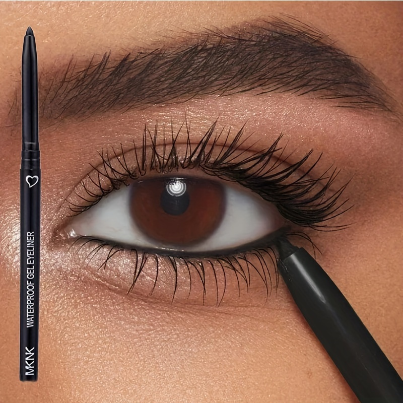 6 Colors Eyeliner Pencil Waterproof Long-lasting Blue Black Brown Easy Wearing Eyeliner Pen