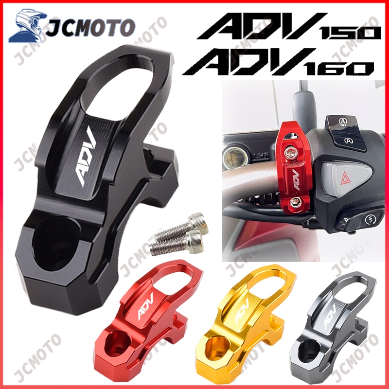 For Honda ADV 160 150 350 Motorcycle Aluminum CNC HOOK Brake Master Cylinder Holder Clamp Bracket Bag Hook Helmet Hanger ADV160 ADV150