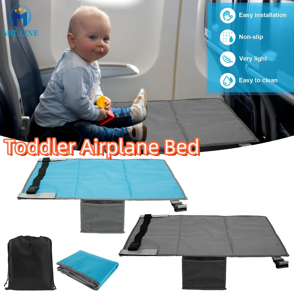 Toddler Airplane Bed Seat Extender Portable Travel Anti-slip Foot Hammock for Kids Baby Footrest