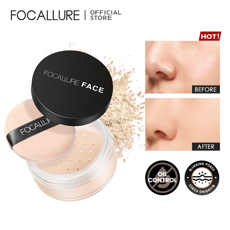 FOCALLURE 3 Colors Loose Setting Powder Face Makeup Matte Loosing Power