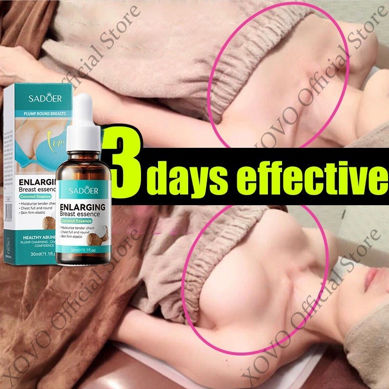 Permanent Breast Enlargement Original 100% Breast Enlargement Essence 30ml  Breast Enlargement Oil  Breast Enlargement Milk Women