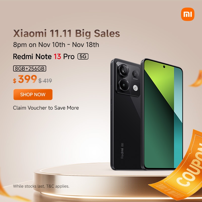 Xiaomi Redmi Note 13 Pro 5G 8+256GB | 1 Year local warranty