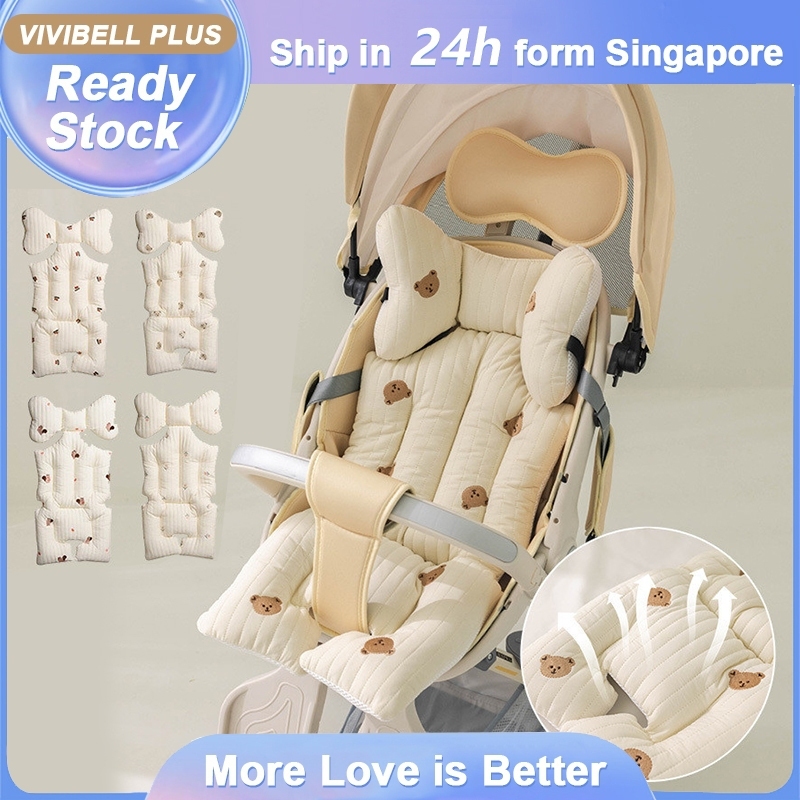 【Ship in 24h】Baby Stroller Cushion Stroller Pad Thick Car Seat Stroller Baby Stroller Accessories
