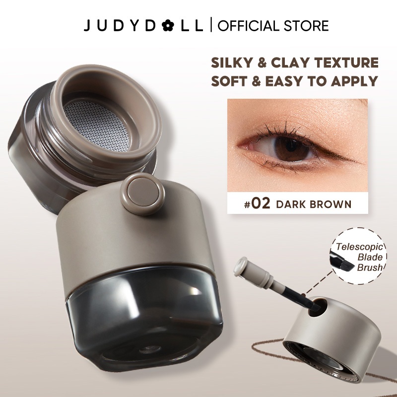 [Come with a Brush] Judydoll 橘朵 Eyeliner Cushion Cream Pencil Natural Waterproof Long-lasting