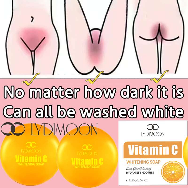 Original Vitamin C Whitening Soap 100g Suitable for whole body skin whitening, deep cleansing, brighten and anti-aging 美白皂