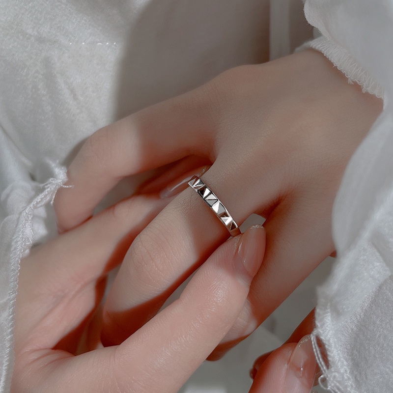 Geometric Ring For Women Fashion Index Finger Wedding Jewellery_voghion.com