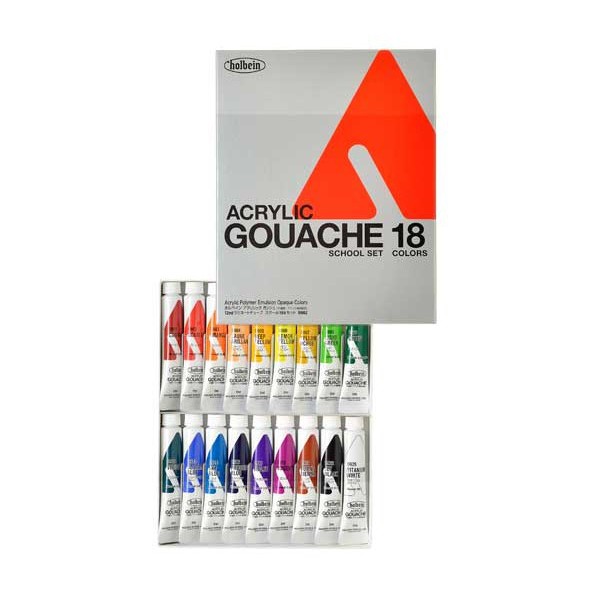 Holbein Acryla Gouache 18C 12C