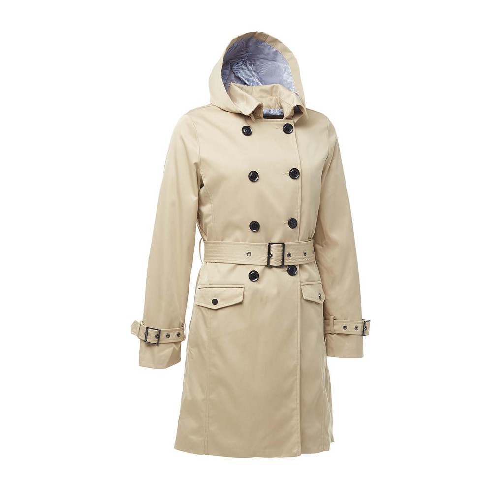 Universal Traveller - Women 2-in-1 Trench Coat With Belt