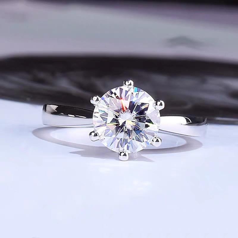 Fashion Zircon Wedding Ring Open Adjustable for Women Party Jewelry Accessories_voghion.com