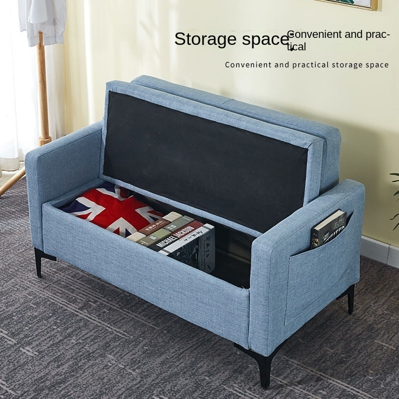 Lyhkj Nordic Modern Storage Sofa Bed Cloth Multifunctional Lazy House Type Can Accommodate 2 Seater 3 4 P5wp 5QM3 RMHT