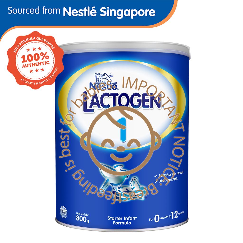 Nestlé® LACTOGEN® 1 Infant Formula Tin 800g