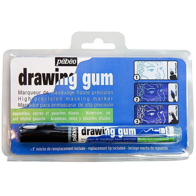 法國 Pebeo 0.7mm 留白膠筆展示圖