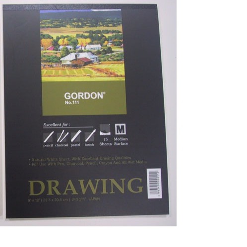 日本高登 GORDON 繪圖簿 #111 展示圖