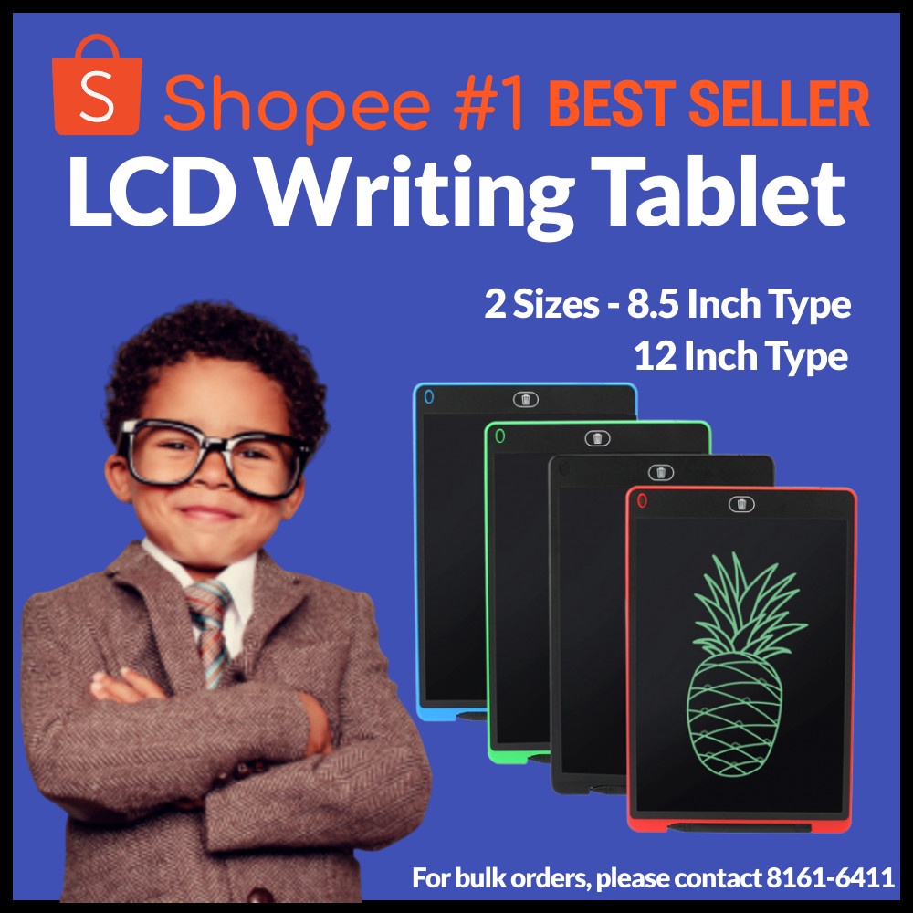 ?SG STOCK? 8.5/12 inch LCD Writing Tablet Kid Friendly Writing Board Drawing Tablet LCD Writing Pad Gift