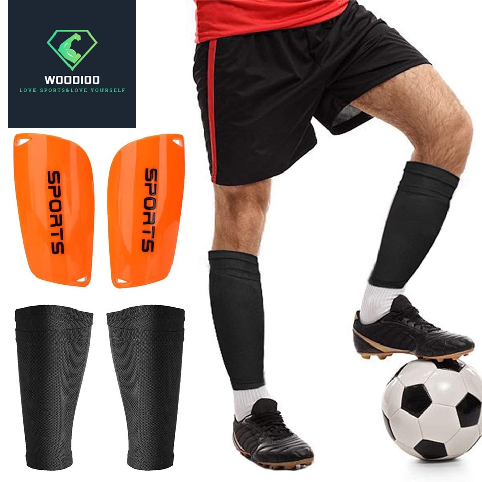 Football Shin Guards Teens Socks Pads Shields Shinguards Protective Equipment