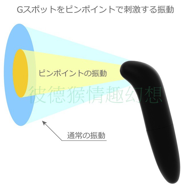 日本 SSI JAPAN G點震動棒 粉色/黑色/紫色/橙色/藍色/綠色 ピンクスティックローターCC